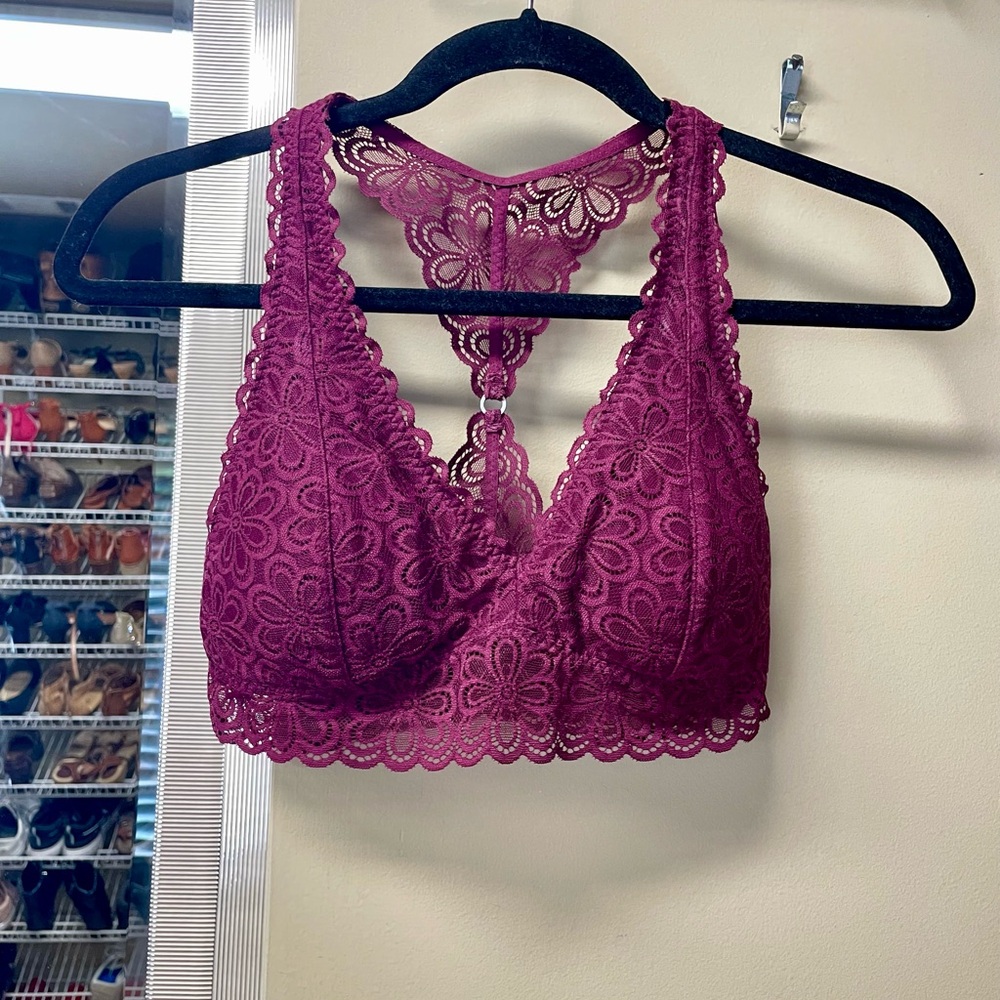 Gilly Hicks Bralette by Hollister in Deep Purple